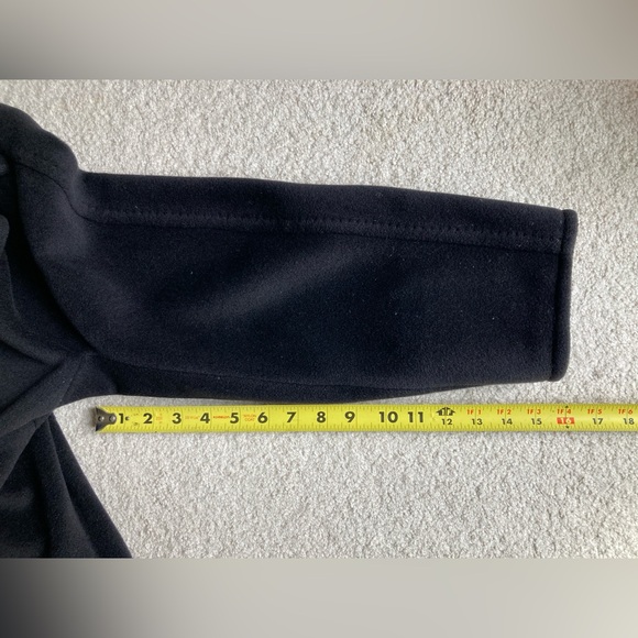 MaxMara long black wool overcoat - Picture 9 of 10